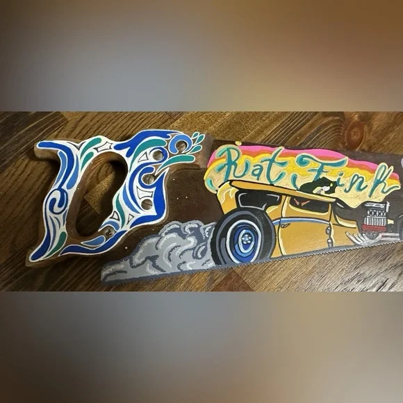 Colorful Rat Fink Wall Decor